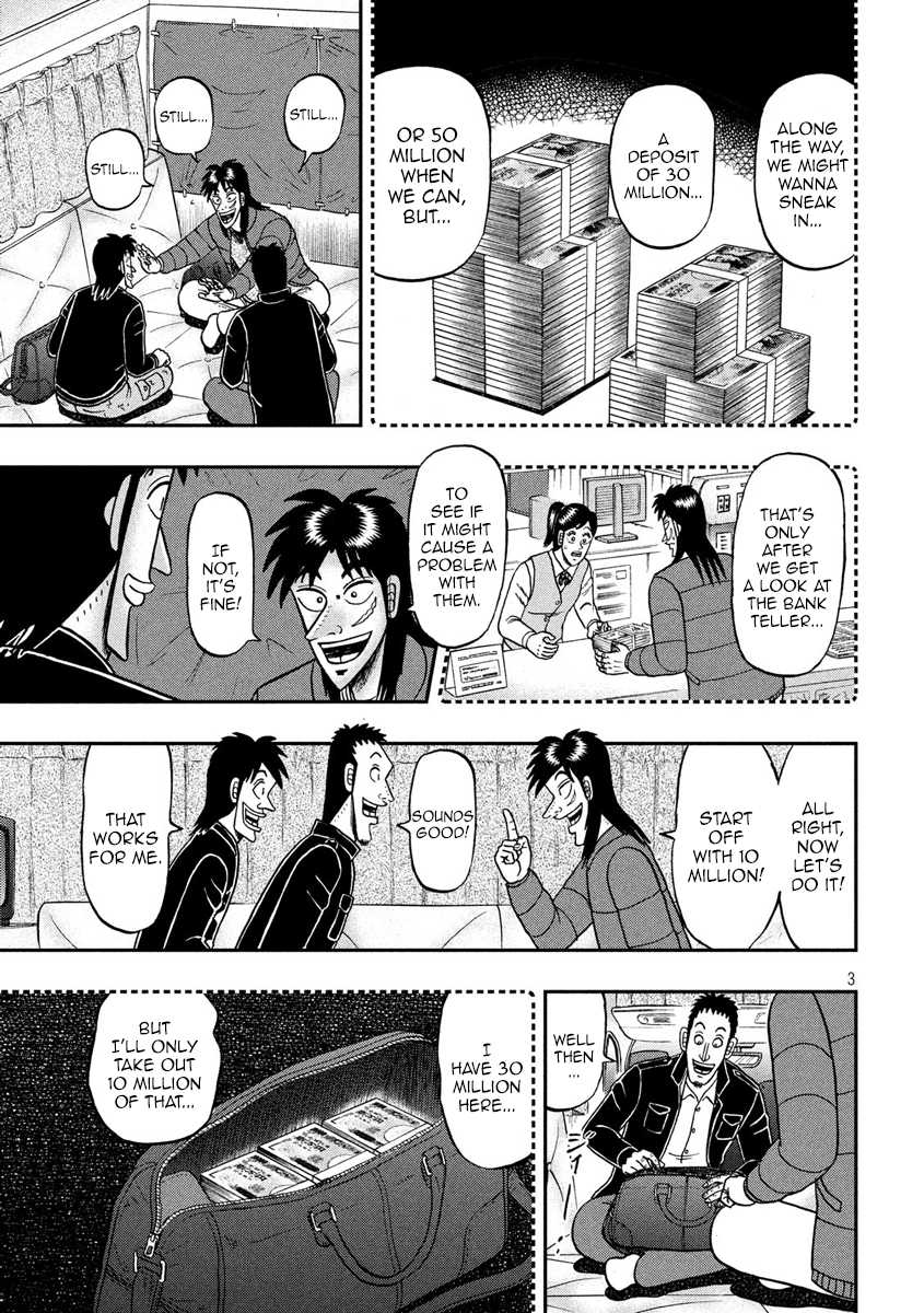 Gambling Outcast Kaiji: The 2.4 Billion Escape Arc - Kaiji Part 6 Chapter 321 page 3 - Chapter 321: Befitting