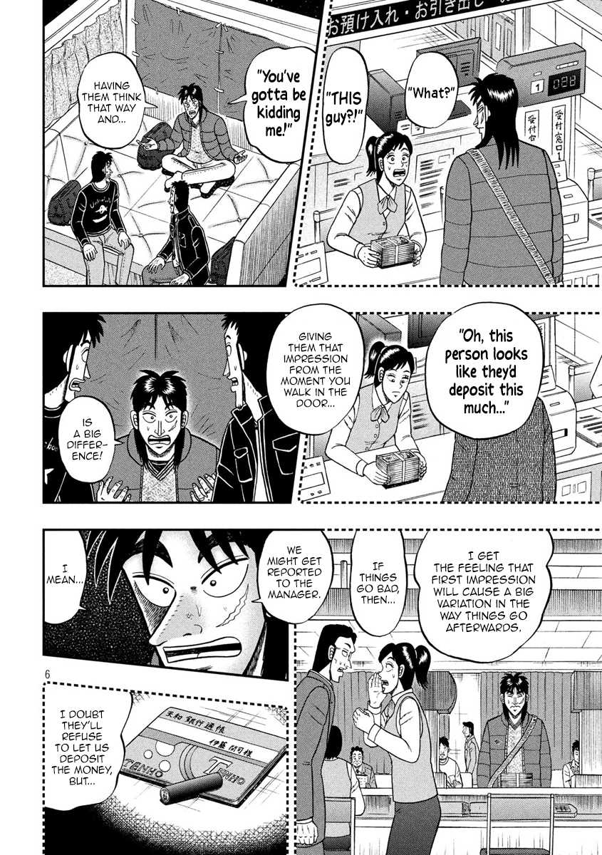 Gambling Outcast Kaiji: The 2.4 Billion Escape Arc - Kaiji Part 6 Chapter 321 page 6 - Chapter 321: Befitting