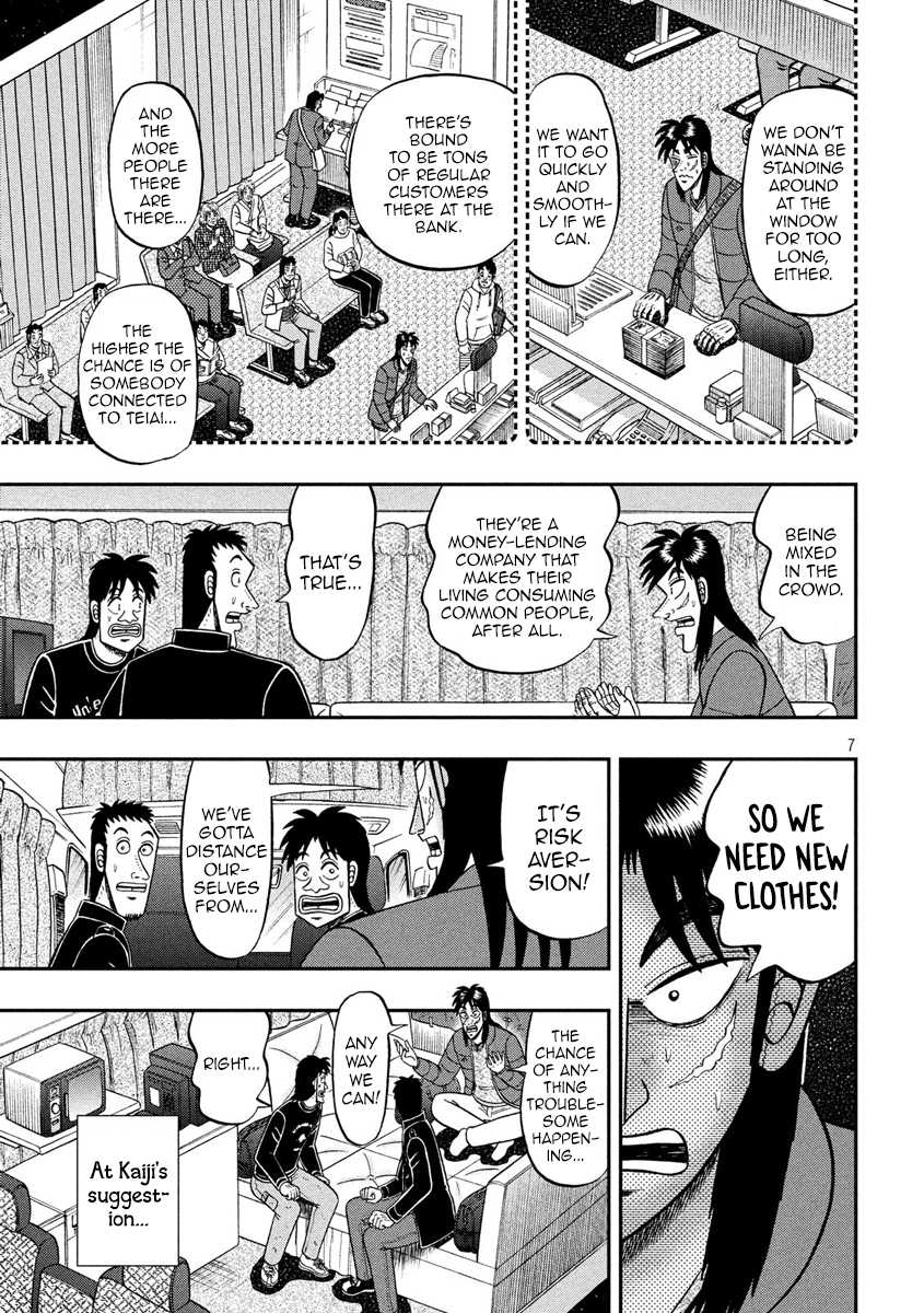 Gambling Outcast Kaiji: The 2.4 Billion Escape Arc - Kaiji Part 6 Chapter 321 page 7 - Chapter 321: Befitting
