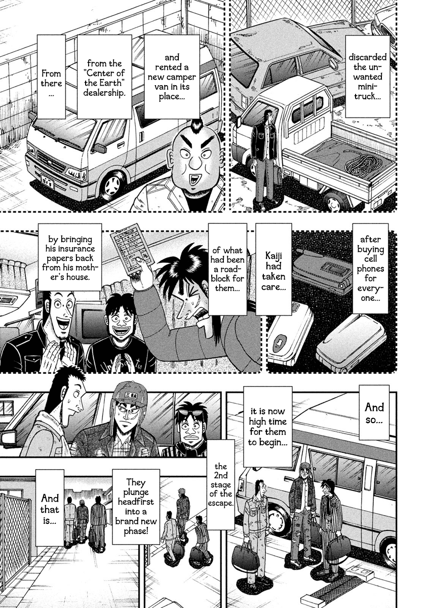 Gambling Outcast Kaiji: The 2.4 Billion Escape Arc - Kaiji Part 6 Chapter 322 page 4 - Chapter 322: Teller Window