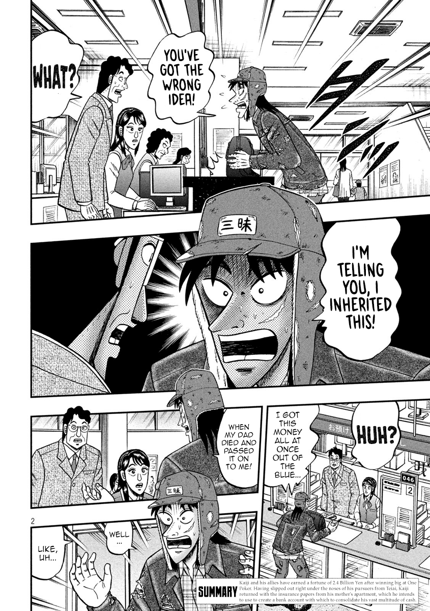 Gambling Outcast Kaiji: The 2.4 Billion Escape Arc - Kaiji Part 6 Chapter 323 page 2 - Chapter 323: Wasteful Spending