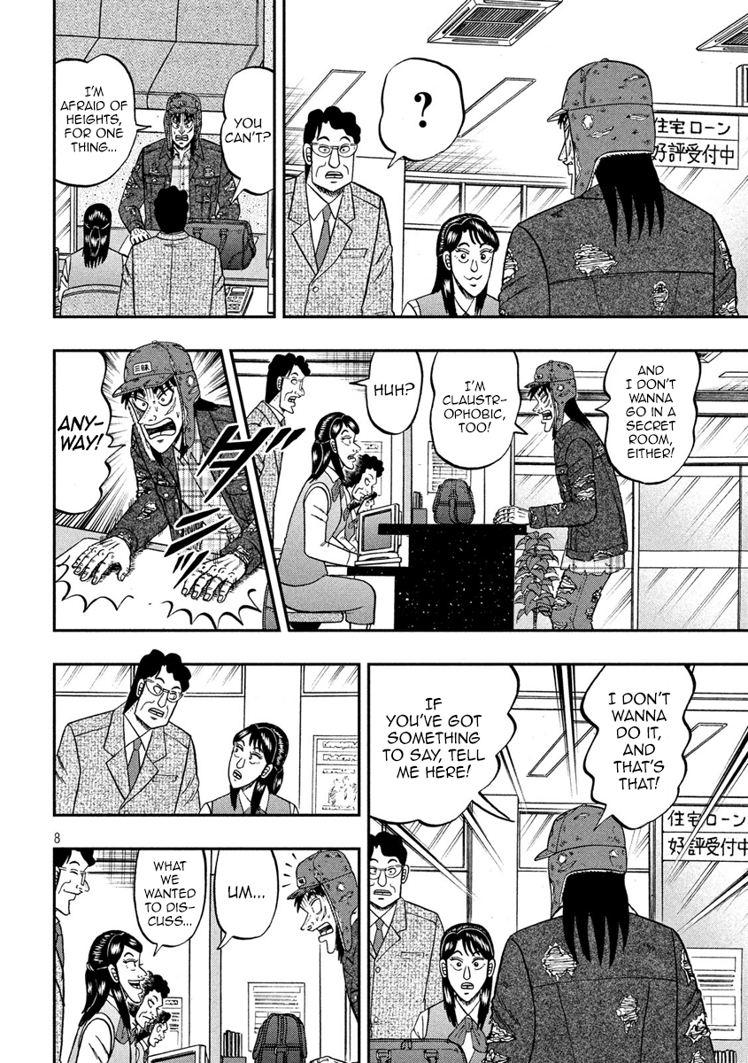 Gambling Outcast Kaiji: The 2.4 Billion Escape Arc - Kaiji Part 6 Chapter 323 page 8 - Chapter 323: Wasteful Spending