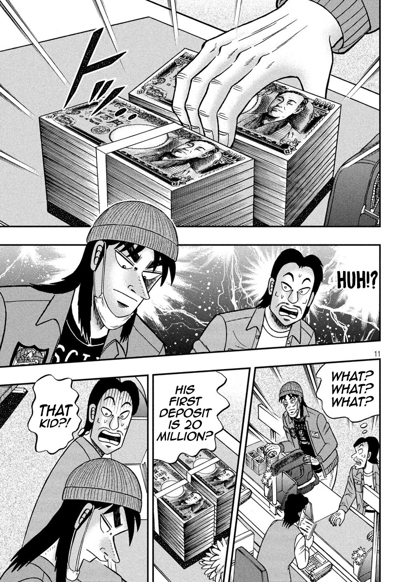 Gambling Outcast Kaiji: The 2.4 Billion Escape Arc - Kaiji Part 6 Chapter 324 page 11 - Chapter 324: Paper Slip