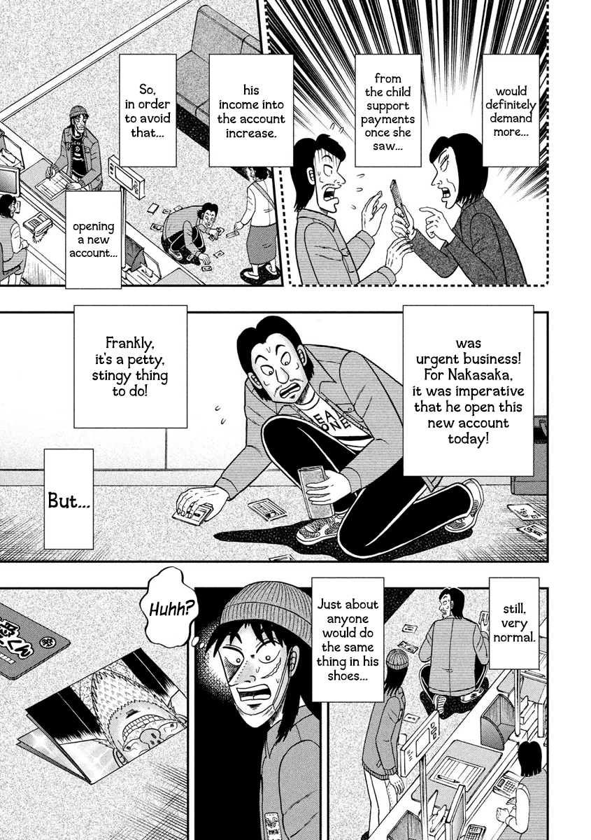 Gambling Outcast Kaiji: The 2.4 Billion Escape Arc - Kaiji Part 6 Chapter 324 page 17 - Chapter 324: Paper Slip