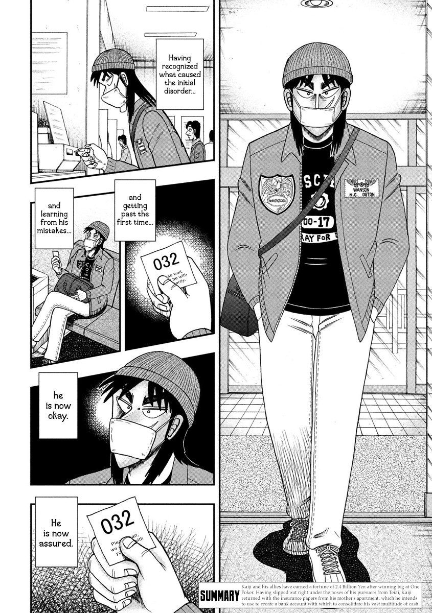 Gambling Outcast Kaiji: The 2.4 Billion Escape Arc - Kaiji Part 6 Chapter 324 page 2 - Chapter 324: Paper Slip