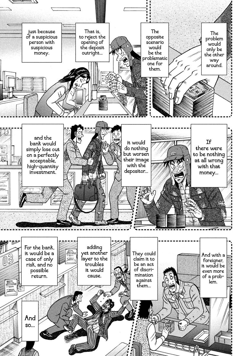 Gambling Outcast Kaiji: The 2.4 Billion Escape Arc - Kaiji Part 6 Chapter 324 page 5 - Chapter 324: Paper Slip