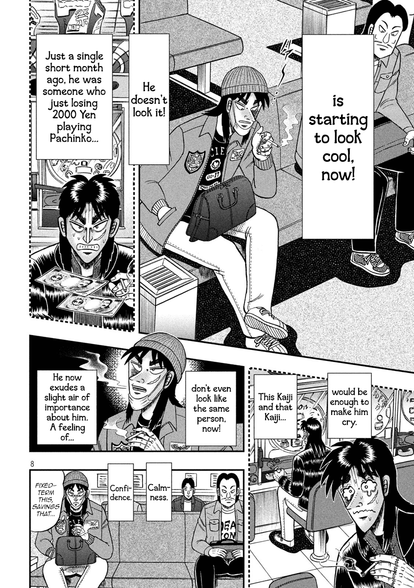 Gambling Outcast Kaiji: The 2.4 Billion Escape Arc - Kaiji Part 6 Chapter 324 page 8 - Chapter 324: Paper Slip