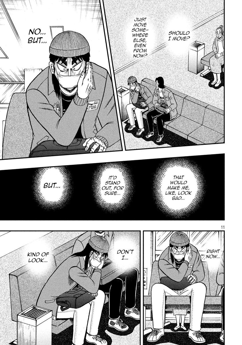 Gambling Outcast Kaiji: The 2.4 Billion Escape Arc - Kaiji Part 6 Chapter 325 page 11 - Chapter 325: Disturbance