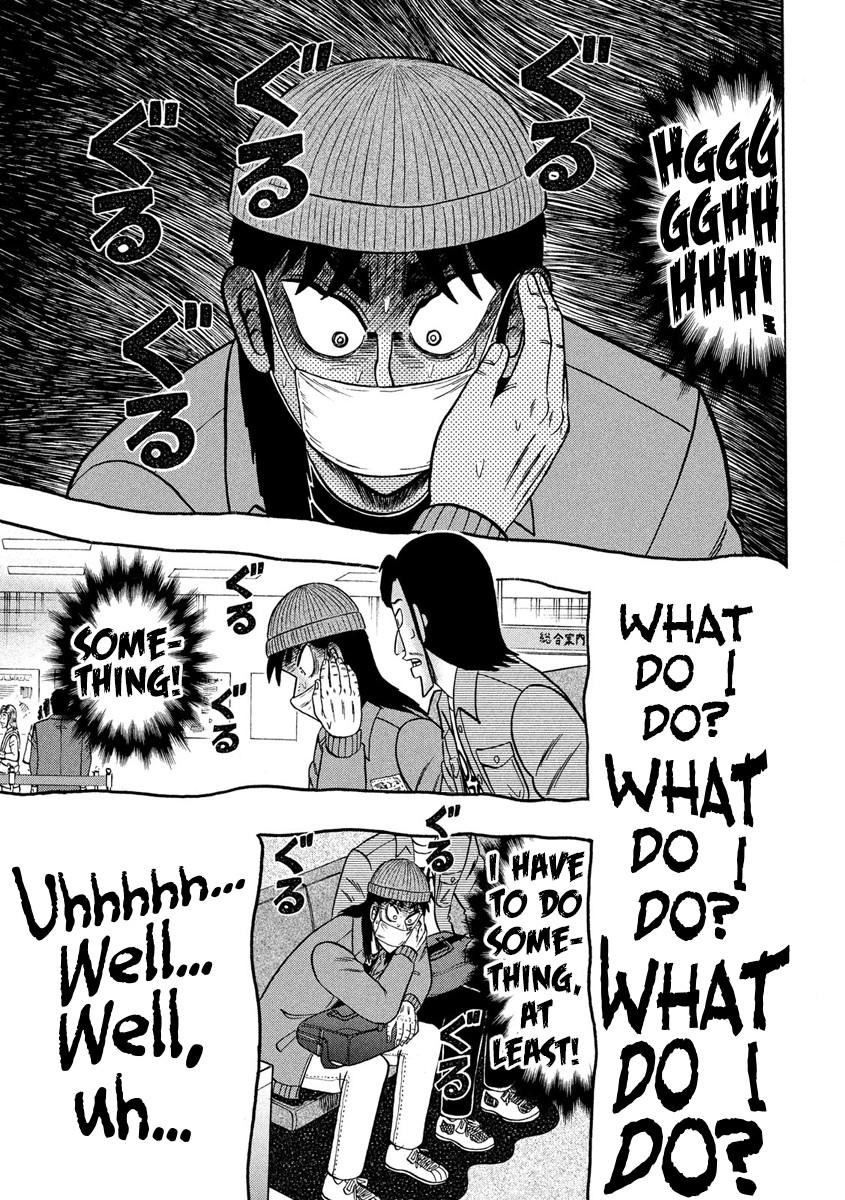 Gambling Outcast Kaiji: The 2.4 Billion Escape Arc - Kaiji Part 6 Chapter 325 page 13 - Chapter 325: Disturbance