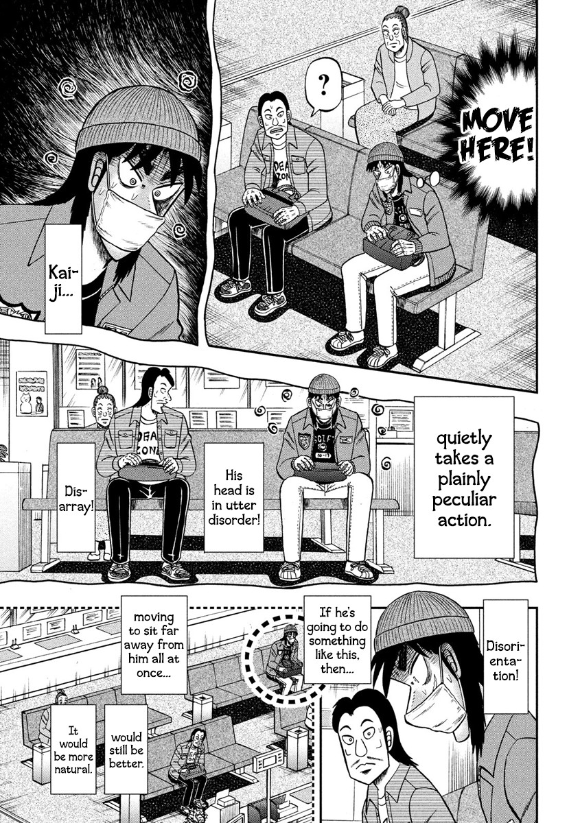 Gambling Outcast Kaiji: The 2.4 Billion Escape Arc - Kaiji Part 6 Chapter 325 page 15 - Chapter 325: Disturbance