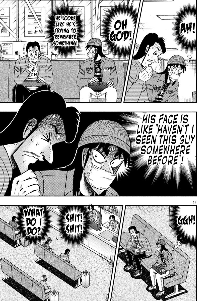 Gambling Outcast Kaiji: The 2.4 Billion Escape Arc - Kaiji Part 6 Chapter 325 page 17 - Chapter 325: Disturbance