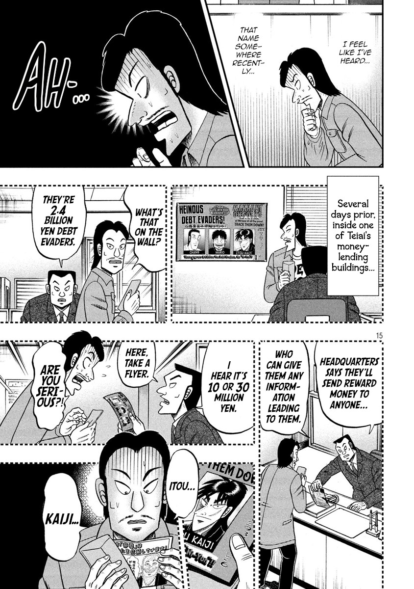 Gambling Outcast Kaiji: The 2.4 Billion Escape Arc - Kaiji Part 6 Chapter 326 page 13 - Chapter 326: Calamity