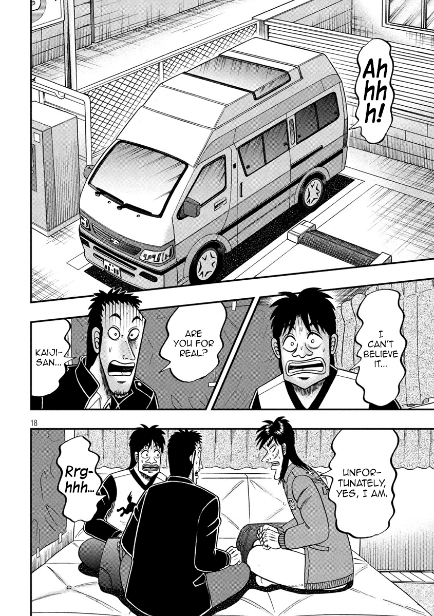 Gambling Outcast Kaiji: The 2.4 Billion Escape Arc - Kaiji Part 6 Chapter 326 page 16 - Chapter 326: Calamity