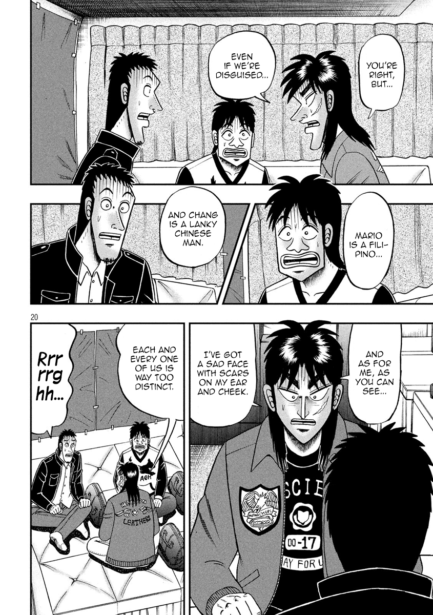 Gambling Outcast Kaiji: The 2.4 Billion Escape Arc - Kaiji Part 6 Chapter 326 page 18 - Chapter 326: Calamity