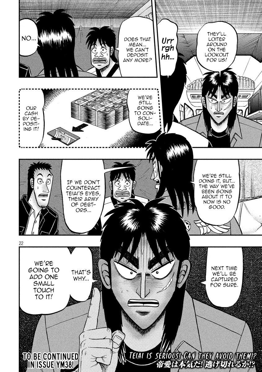 Gambling Outcast Kaiji: The 2.4 Billion Escape Arc - Kaiji Part 6 Chapter 326 page 20 - Chapter 326: Calamity