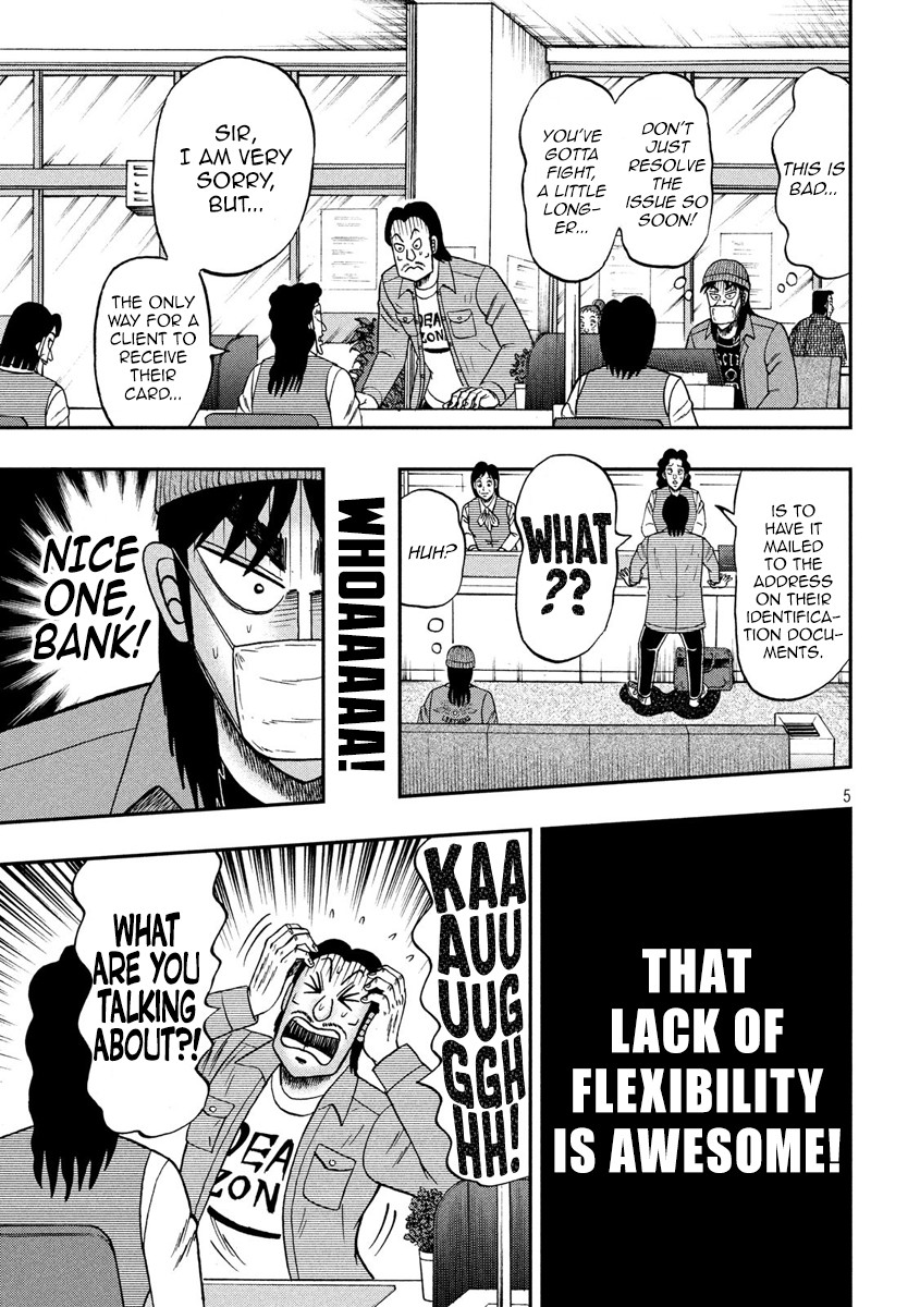 Gambling Outcast Kaiji: The 2.4 Billion Escape Arc - Kaiji Part 6 Chapter 326 page 4 - Chapter 326: Calamity