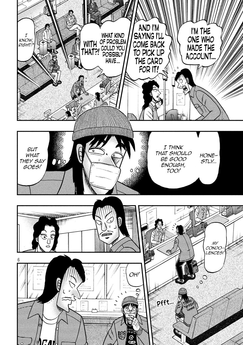 Gambling Outcast Kaiji: The 2.4 Billion Escape Arc - Kaiji Part 6 Chapter 326 page 5 - Chapter 326: Calamity