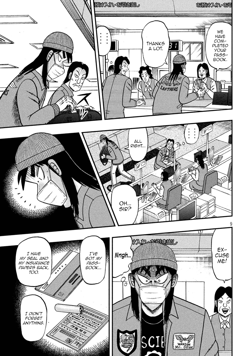 Gambling Outcast Kaiji: The 2.4 Billion Escape Arc - Kaiji Part 6 Chapter 326 page 8 - Chapter 326: Calamity