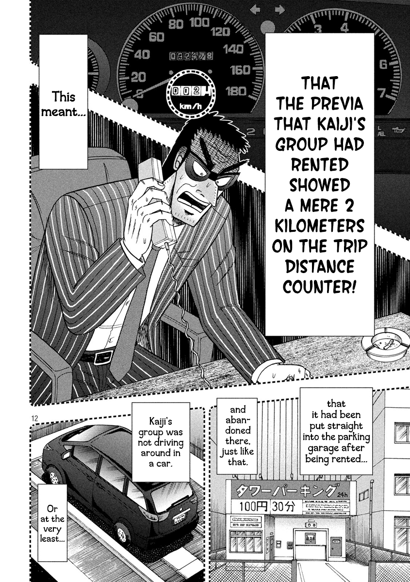 Gambling Outcast Kaiji: The 2.4 Billion Escape Arc - Kaiji Part 6 Chapter 327 page 12 - Chapter 327: Misconception