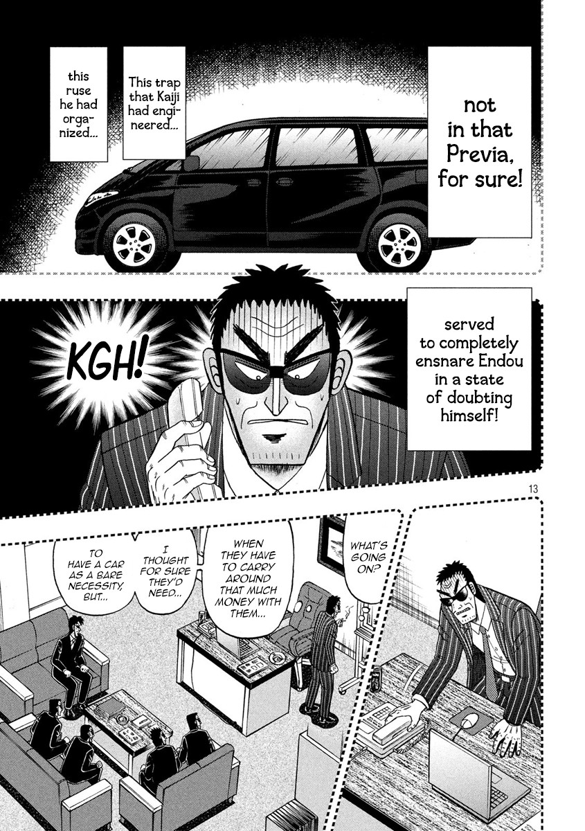 Gambling Outcast Kaiji: The 2.4 Billion Escape Arc - Kaiji Part 6 Chapter 327 page 13 - Chapter 327: Misconception