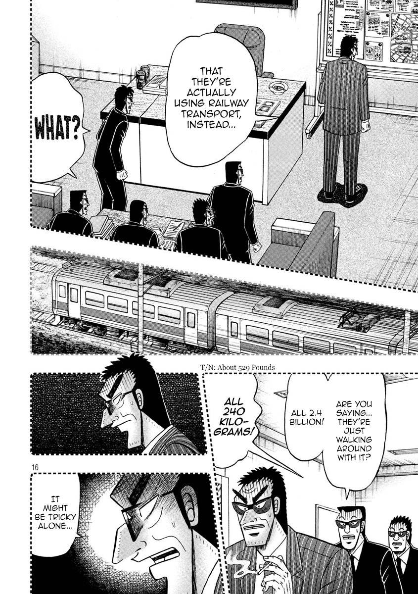 Gambling Outcast Kaiji: The 2.4 Billion Escape Arc - Kaiji Part 6 Chapter 327 page 16 - Chapter 327: Misconception
