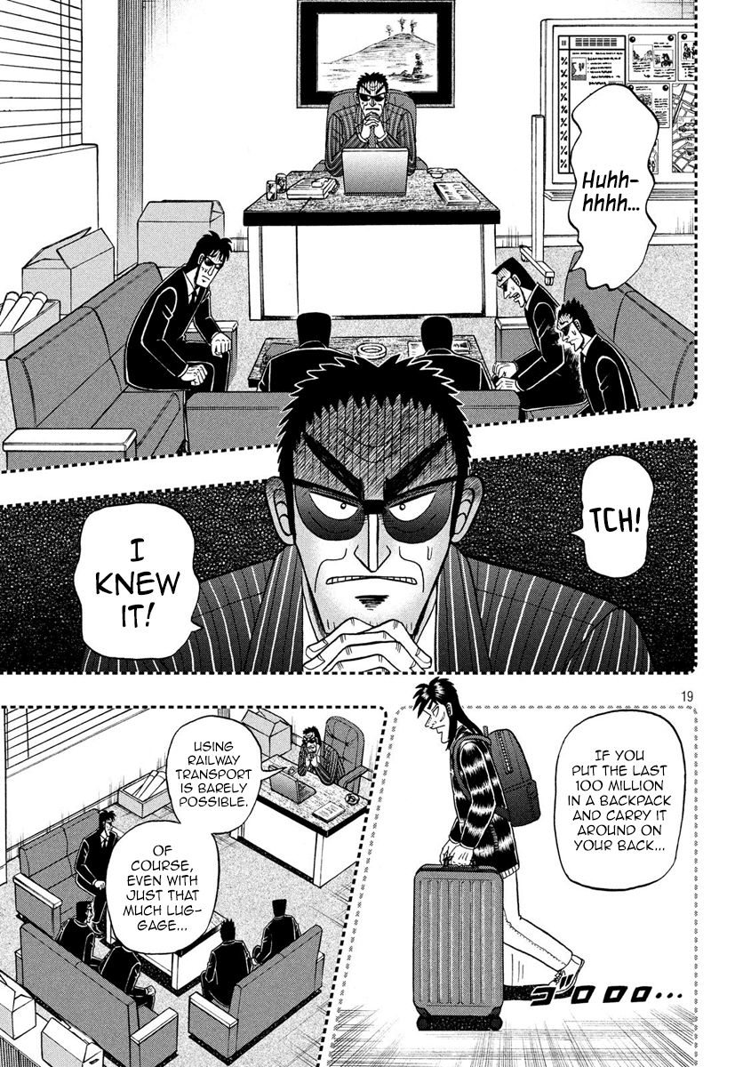 Gambling Outcast Kaiji: The 2.4 Billion Escape Arc - Kaiji Part 6 Chapter 327 page 19 - Chapter 327: Misconception