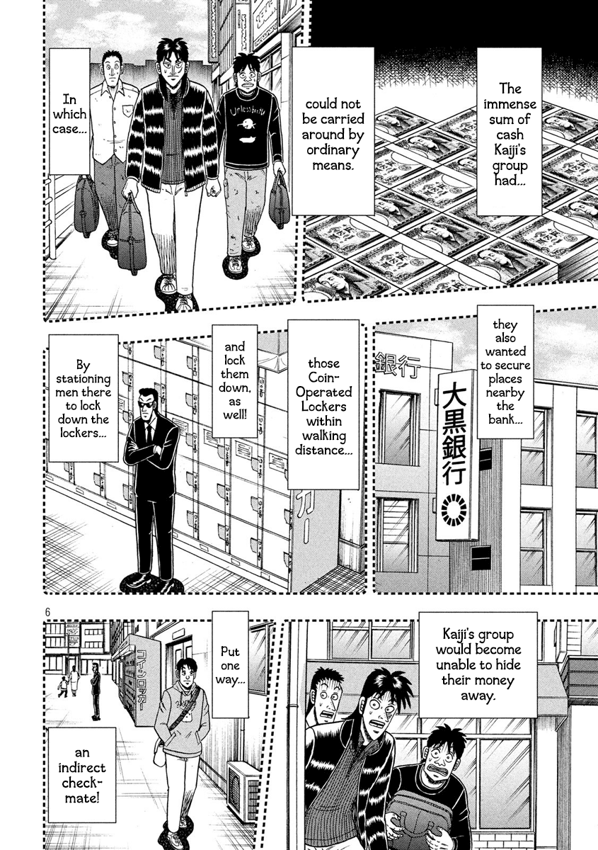 Gambling Outcast Kaiji: The 2.4 Billion Escape Arc - Kaiji Part 6 Chapter 327 page 6 - Chapter 327: Misconception