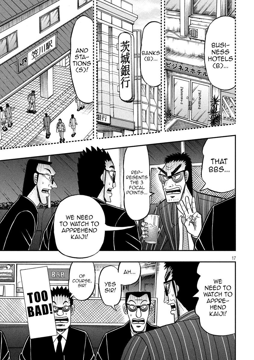 Gambling Outcast Kaiji: The 2.4 Billion Escape Arc - Kaiji Part 6 Chapter 328 page 16 - Chapter 328: Narrow-Mindedness