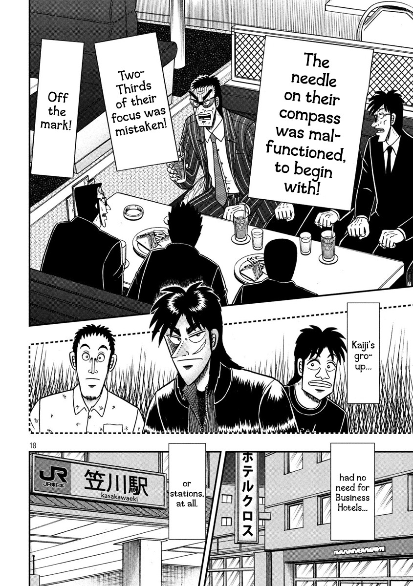 Gambling Outcast Kaiji: The 2.4 Billion Escape Arc - Kaiji Part 6 Chapter 328 page 17 - Chapter 328: Narrow-Mindedness