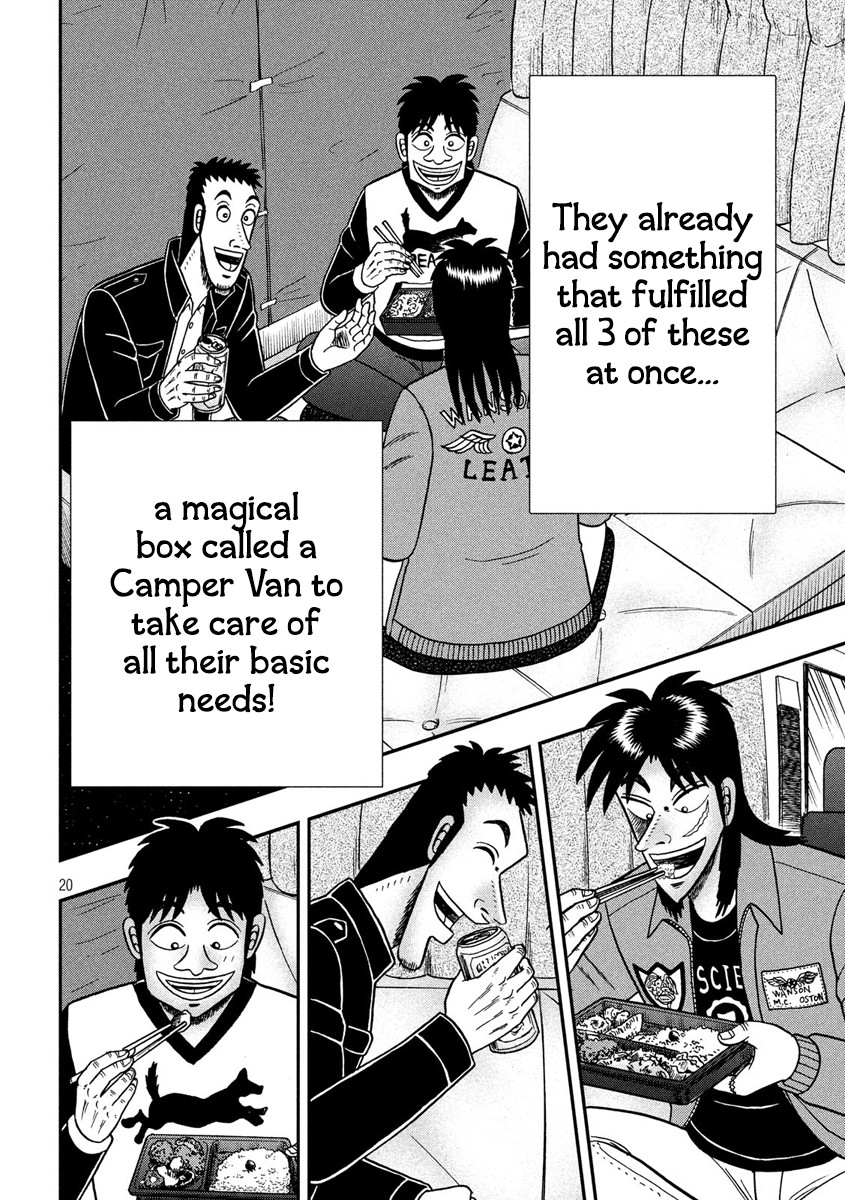 Gambling Outcast Kaiji: The 2.4 Billion Escape Arc - Kaiji Part 6 Chapter 328 page 19 - Chapter 328: Narrow-Mindedness