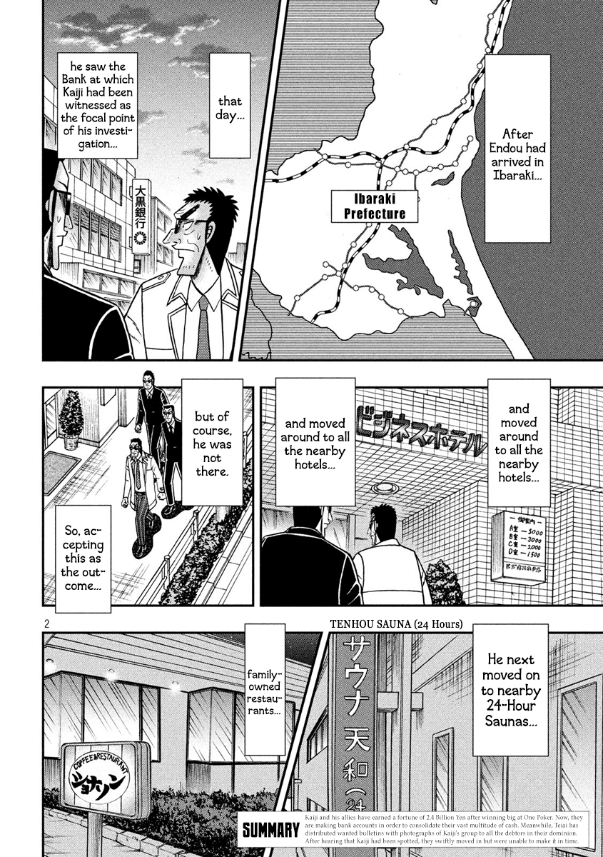 Gambling Outcast Kaiji: The 2.4 Billion Escape Arc - Kaiji Part 6 Chapter 328 page 2 - Chapter 328: Narrow-Mindedness