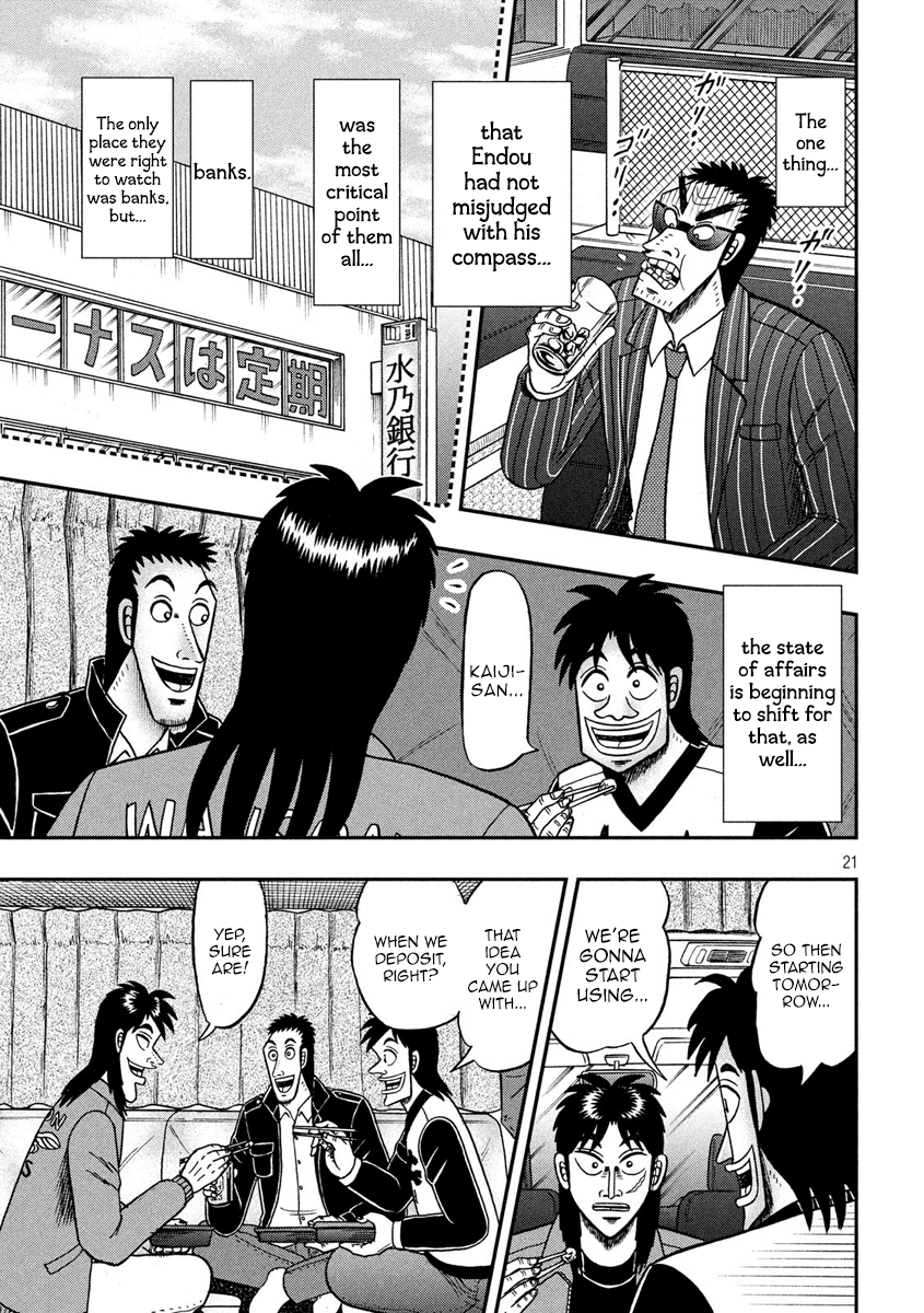 Gambling Outcast Kaiji: The 2.4 Billion Escape Arc - Kaiji Part 6 Chapter 328 page 20 - Chapter 328: Narrow-Mindedness