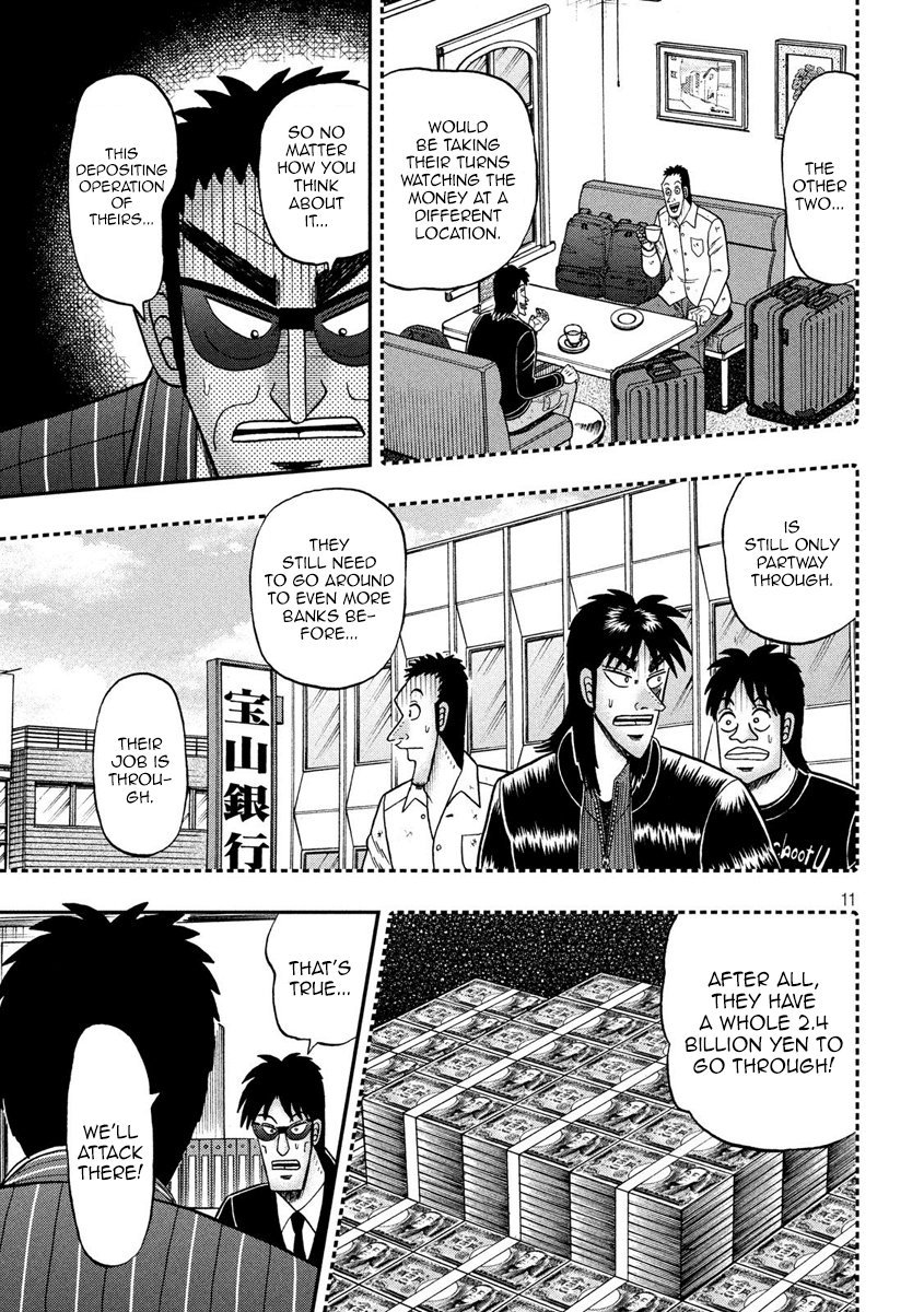 Gambling Outcast Kaiji: The 2.4 Billion Escape Arc - Kaiji Part 6 Chapter 329 page 10 - Chapter 329: Notice
