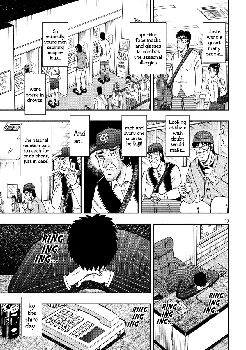 Gambling Outcast Kaiji: The 2.4 Billion Escape Arc - Kaiji Part 6 Chapter 329 page 18 - Chapter 329: Notice