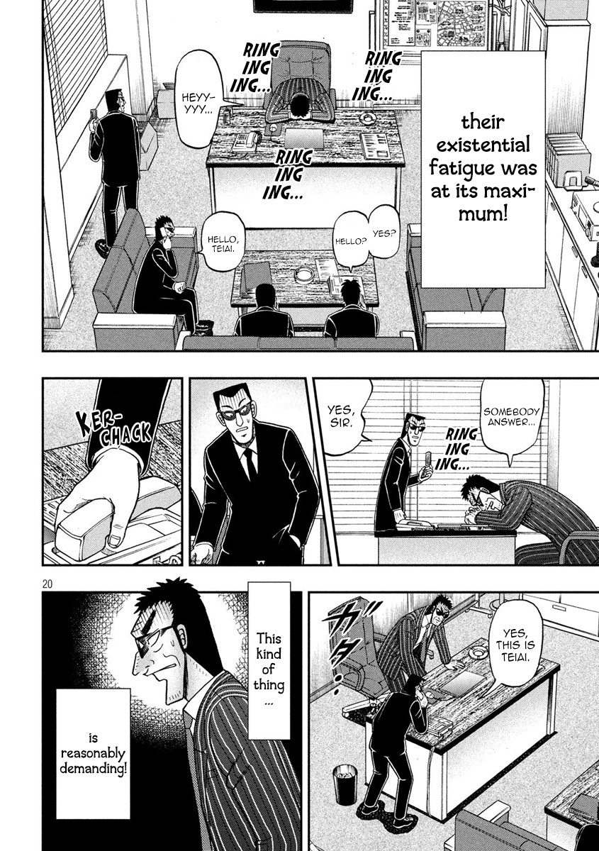 Gambling Outcast Kaiji: The 2.4 Billion Escape Arc - Kaiji Part 6 Chapter 329 page 19 - Chapter 329: Notice