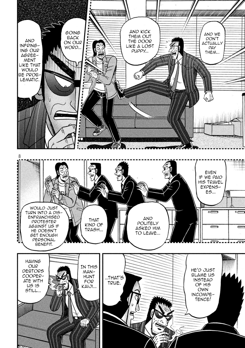 Gambling Outcast Kaiji: The 2.4 Billion Escape Arc - Kaiji Part 6 Chapter 329 page 7 - Chapter 329: Notice