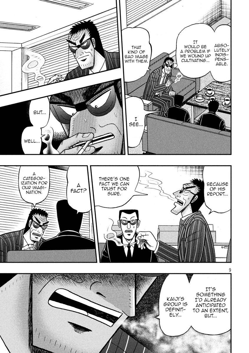 Gambling Outcast Kaiji: The 2.4 Billion Escape Arc - Kaiji Part 6 Chapter 329 page 8 - Chapter 329: Notice