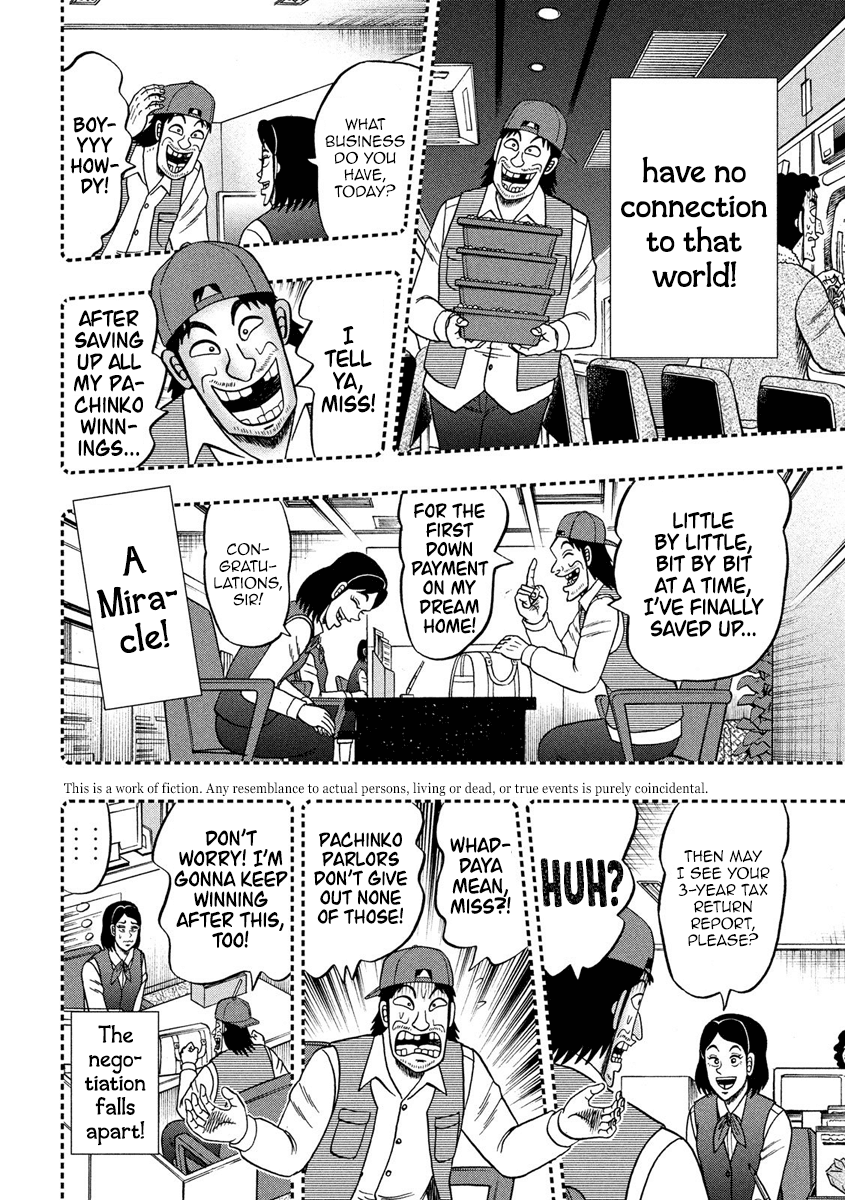 Gambling Outcast Kaiji: The 2.4 Billion Escape Arc - Kaiji Part 6 Chapter 330 page 16 - Chapter 330: Blind Angle