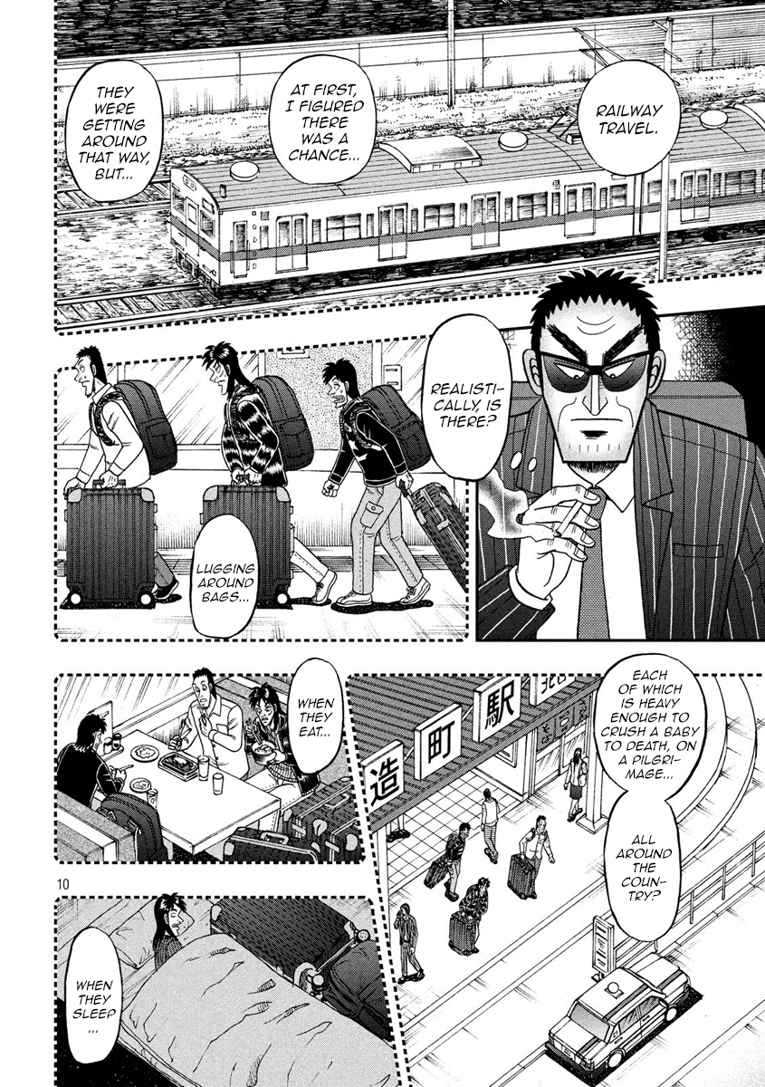 Gambling Outcast Kaiji: The 2.4 Billion Escape Arc - Kaiji Part 6 Chapter 331 page 10 - Chapter 331: Surprise