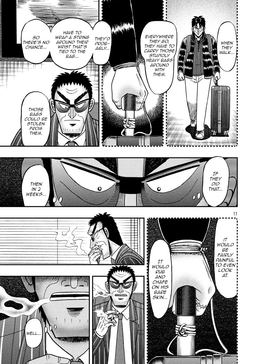 Gambling Outcast Kaiji: The 2.4 Billion Escape Arc - Kaiji Part 6 Chapter 331 page 11 - Chapter 331: Surprise