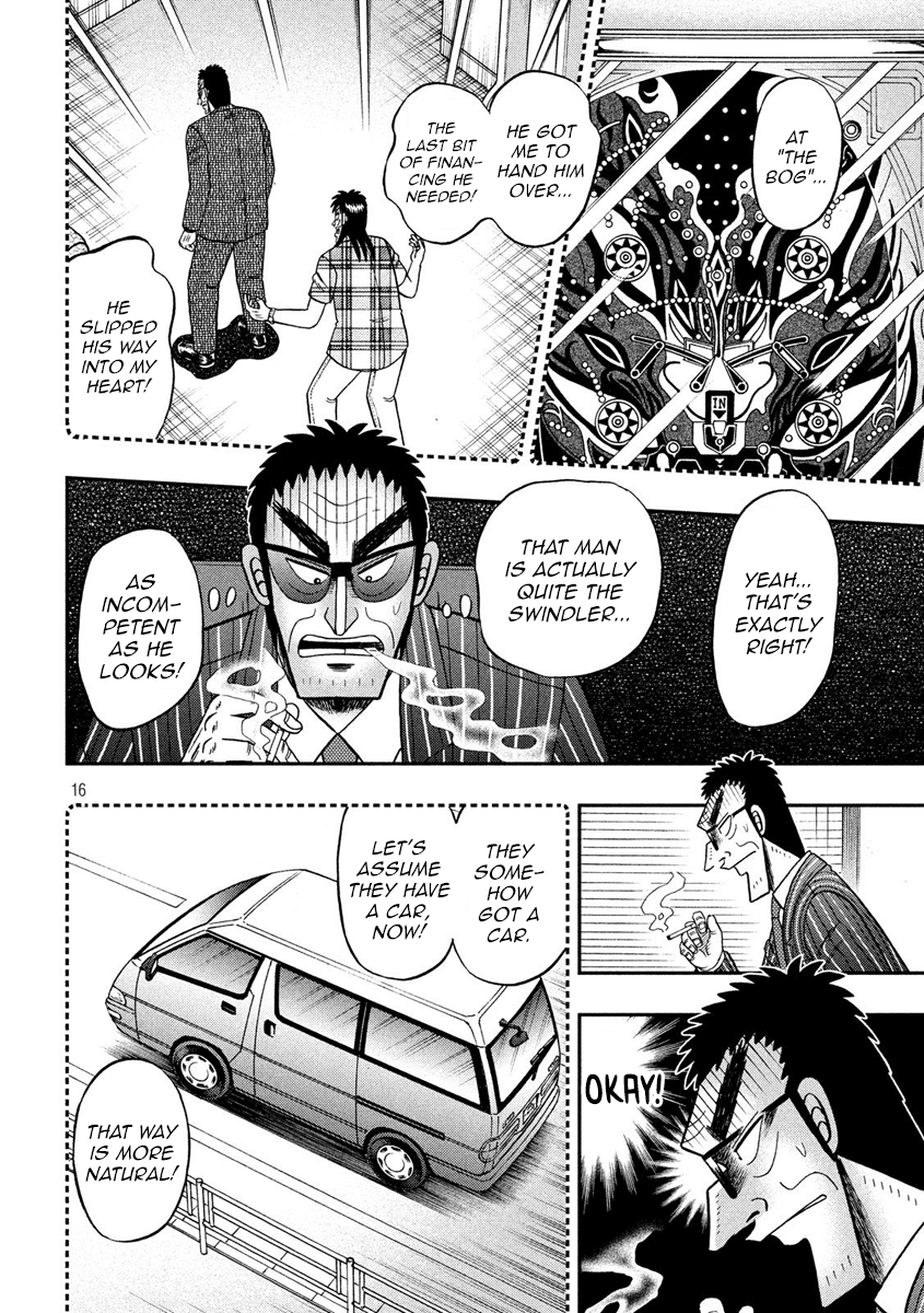 Gambling Outcast Kaiji: The 2.4 Billion Escape Arc - Kaiji Part 6 Chapter 331 page 16 - Chapter 331: Surprise