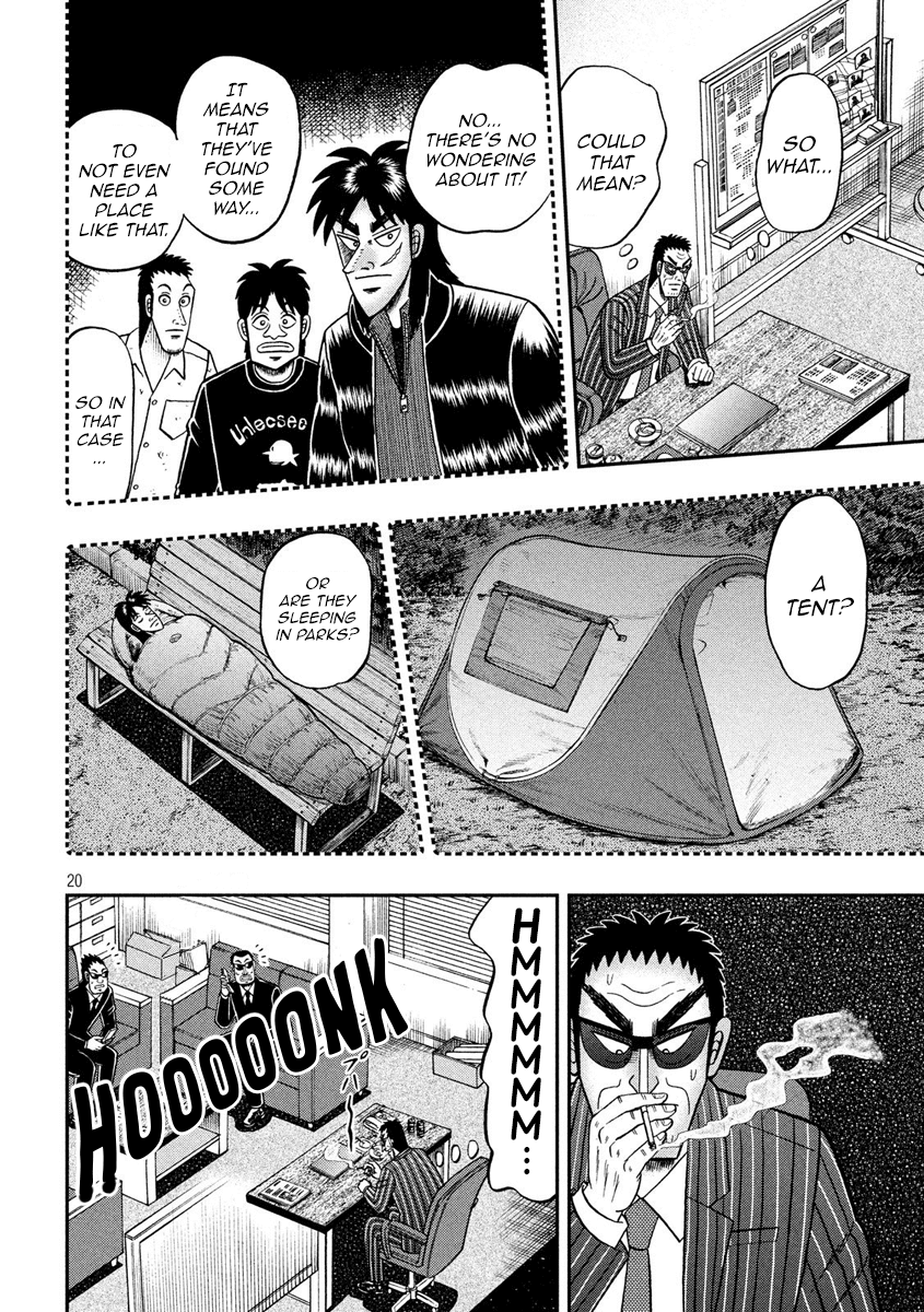 Gambling Outcast Kaiji: The 2.4 Billion Escape Arc - Kaiji Part 6 Chapter 331 page 20 - Chapter 331: Surprise