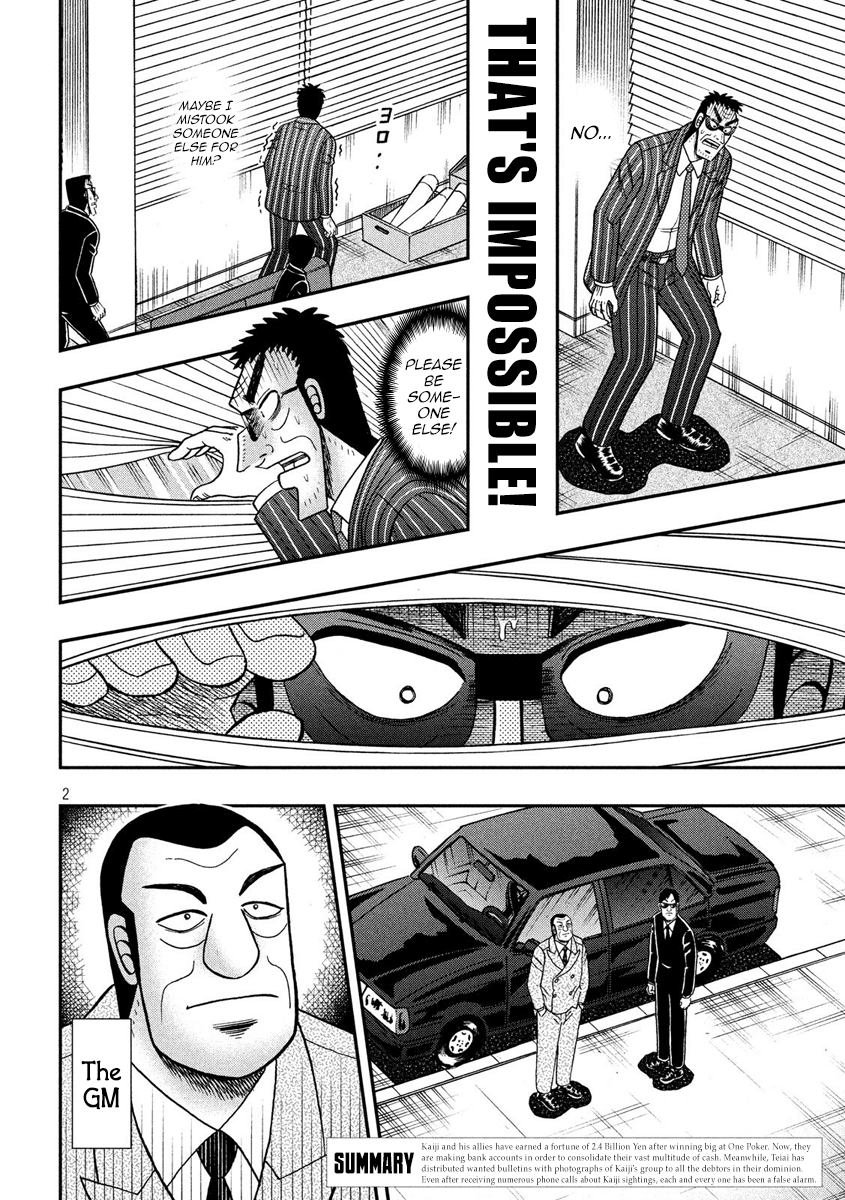 Gambling Outcast Kaiji: The 2.4 Billion Escape Arc - Kaiji Part 6 Chapter 332 page 2 - Chapter 332: Distress