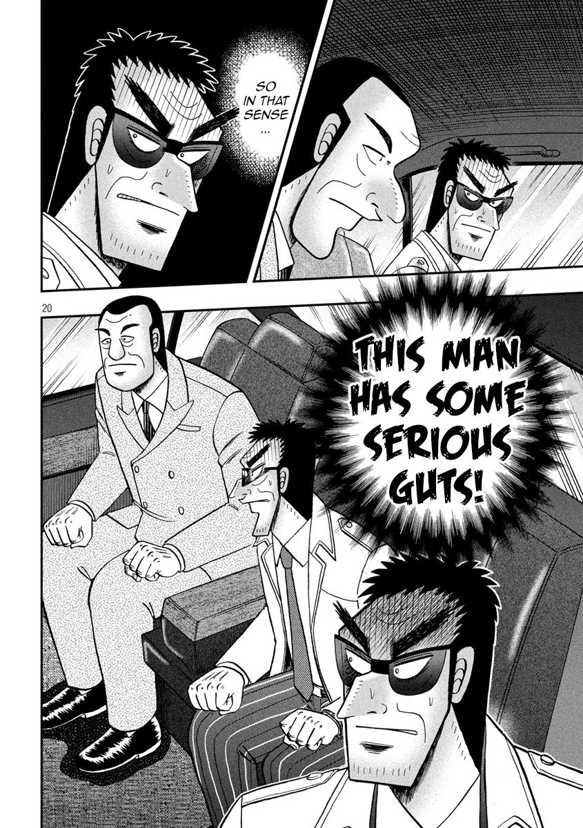 Gambling Outcast Kaiji: The 2.4 Billion Escape Arc - Kaiji Part 6 Chapter 332 page 20 - Chapter 332: Distress