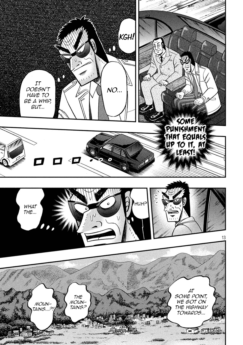 Gambling Outcast Kaiji: The 2.4 Billion Escape Arc - Kaiji Part 6 Chapter 333 page 13 - Chapter 333: Anxiety