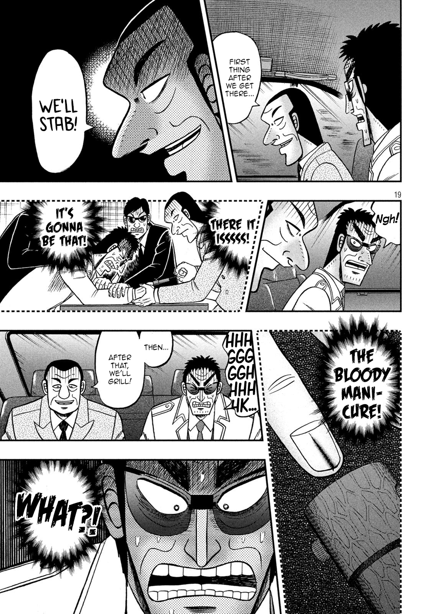 Gambling Outcast Kaiji: The 2.4 Billion Escape Arc - Kaiji Part 6 Chapter 333 page 19 - Chapter 333: Anxiety