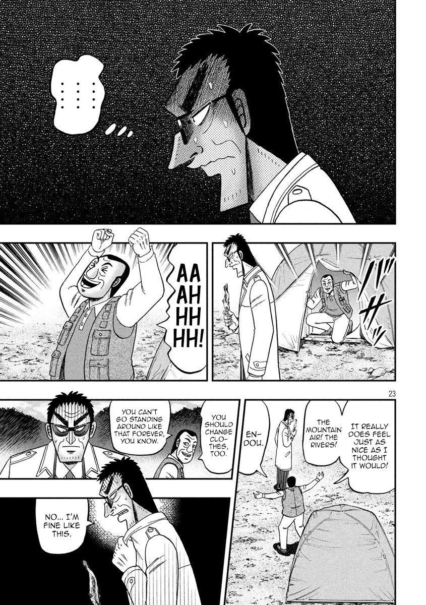 Gambling Outcast Kaiji: The 2.4 Billion Escape Arc - Kaiji Part 6 Chapter 333 page 23 - Chapter 333: Anxiety