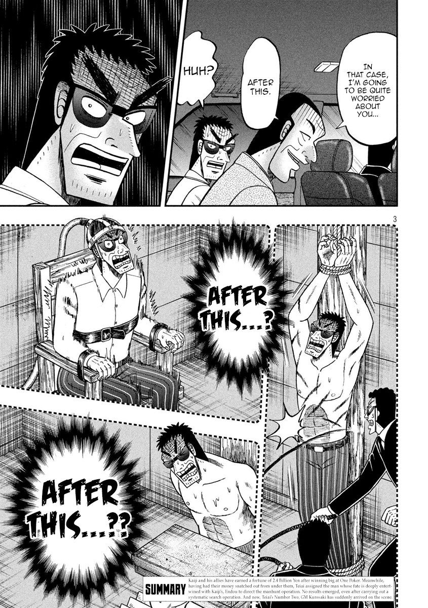 Gambling Outcast Kaiji: The 2.4 Billion Escape Arc - Kaiji Part 6 Chapter 333 page 3 - Chapter 333: Anxiety