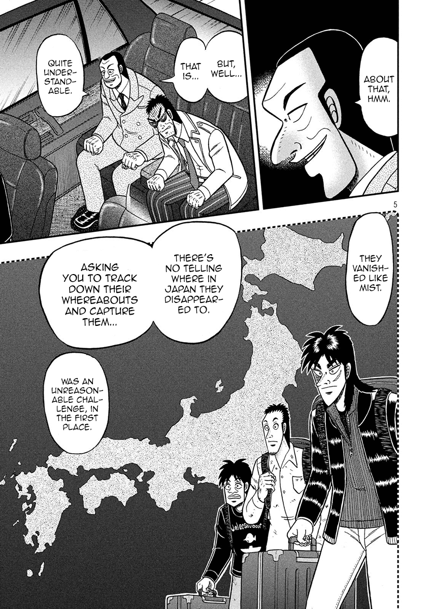 Gambling Outcast Kaiji: The 2.4 Billion Escape Arc - Kaiji Part 6 Chapter 333 page 5 - Chapter 333: Anxiety