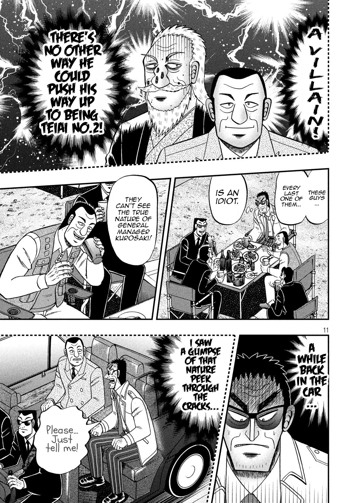Gambling Outcast Kaiji: The 2.4 Billion Escape Arc - Kaiji Part 6 Chapter 334 page 10 - Chapter 334: Sadism